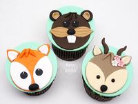 waldtiere-cupcake-topper